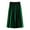 Green, variant on HexaHive Women's Vertical Striped Knit Midi Skirt - High Elastic Waist and A-Line Pleated Design