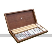 Dal Negro Luxury Grand American Mah Jong (Mahjong) Set with Walnut Case (8 Jokers)