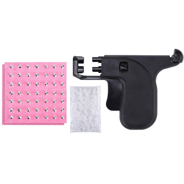 Pistola para perforar el cuerpo del ombligo del oído 98 piezas Juego de Yuyangstore La perforación del oído