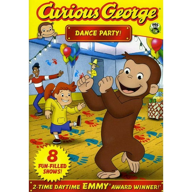 Curious George Dance Party Dvd Walmart Com Walmart Com