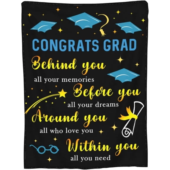 Graduation Gifts Granduation Blanket for Class of 2023 Blankets Gift for Boy Girl Daughter Granddaughter Grandson Niece 50 * 60 in