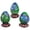 Maji Turtle, variant on Stoneage Arts:Decorative Natural Stone Eggs with Stand for Home Decor, Handcarved and Designed In Kenya.(3 Pack Set, Maji Turtle, Rawstone ST)