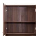 thumbnail image 6 of 70.87" Tall Wardrobe& Kitchen Cabinet, with 6-Doors, 1-Open Shelves and 1-Drawer for bedroom,White, 6 of 10