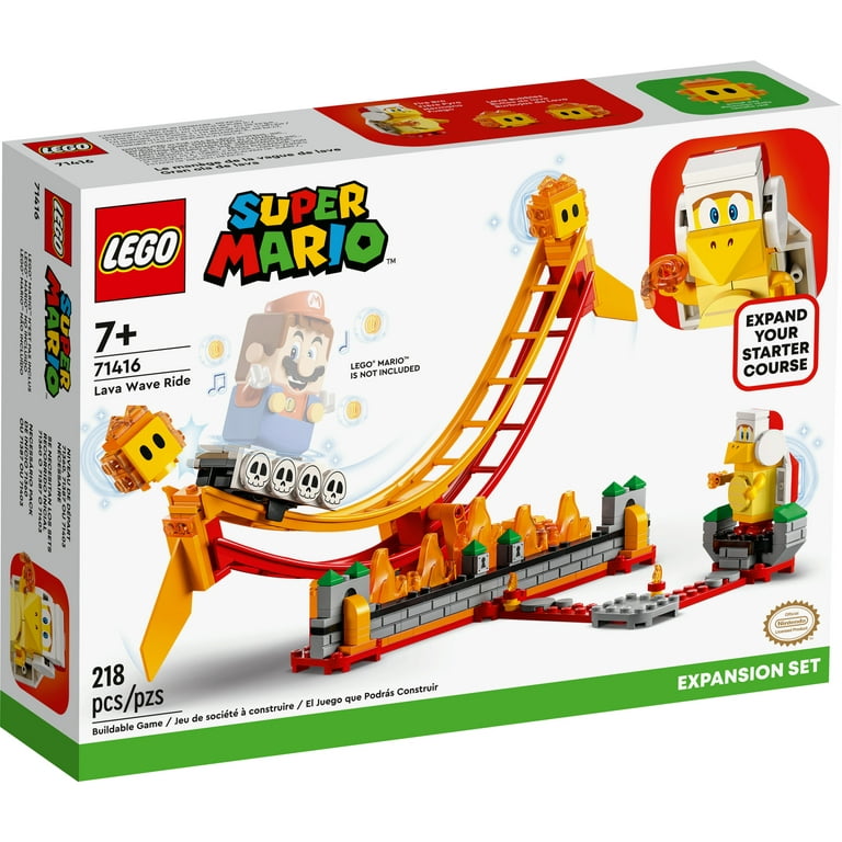 LEGO Super Mario Lava Wave Ride Expansion Set Toy 71416 - Walmart.com