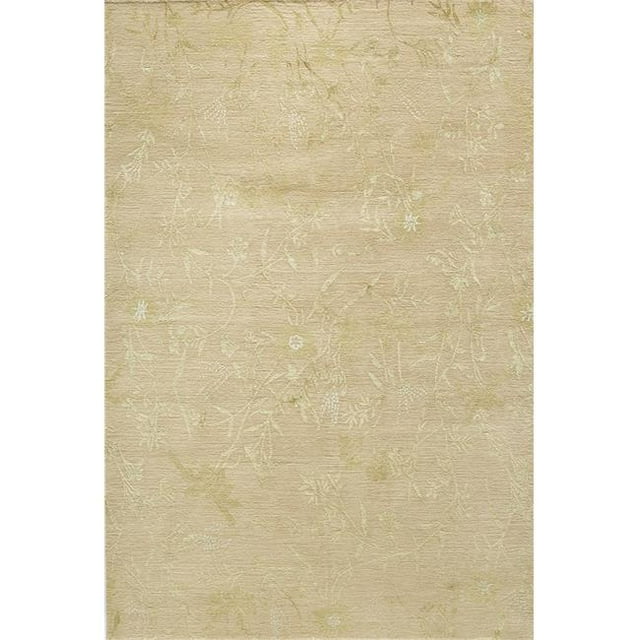 Due Process Stable Trading Impératrice Blush de Printemps & Gold Zone Rug&44; 4 x 6 Pi.