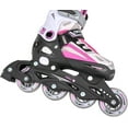 thumbnail image 2 of 5th Element Kids Adjustable Inline Skates for Boys and Girls with Ankle Support Roller Skates-Includes Skate Bag, 2 of 15