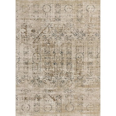 Unique Loom Chateau Quincy Area Rug 10' 0" x 13' 1", Rectangular Beige