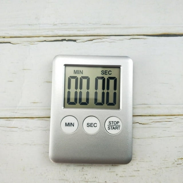 Korean colorful simple timer stopwatch student timer wl100 3 buttons Square timer