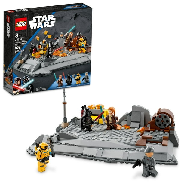 Professor rijk Ophef LEGO Star Wars Obi-Wan Kenobi vs. Darth Vader 75334, Buildable Action Toy,  Battlefield Playset with 4 Minifigures and Lightsabers, Collectible Set -  Walmart.com