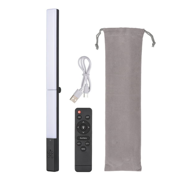 Stick 20W Bi-color Led Tube Lights Foldable Light Stick Handle LED Light 3200K-5500K Color Temperature Dimmable 76 Beads Type-C Powered Support Wireless Control with Remote Control