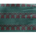 thumbnail image 4 of oneOone Georgette Viscose Fabric Chevron & Swirl Block Printed Craft Fabric BTY 42 Inch Wide, 4 of 4