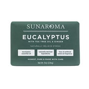 Sunaroma Eucalyptus with Tea Tree Oil & Ginger Soap (Pack of 1)