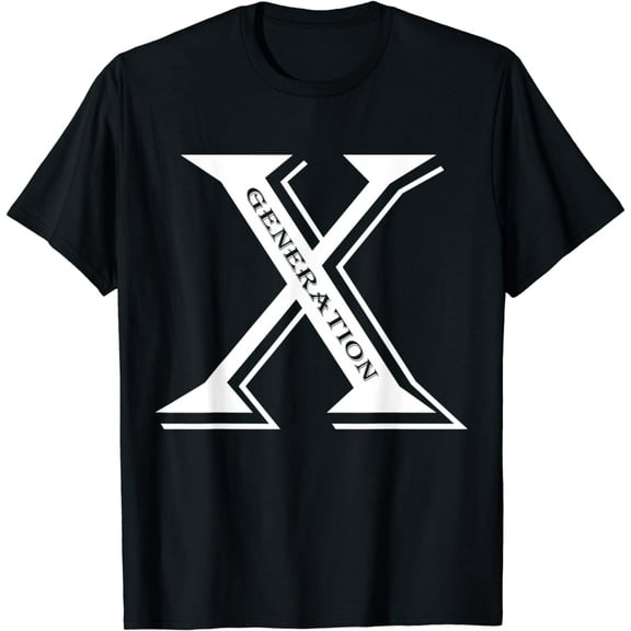 Generation X T-Shirt Gen X 60s 70s 80s Birthday Graphic Tee