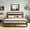 Brown, variant on Amolife Queen Bed Frame with Headboard and Footboard, Metal Platform Bed, No Box Spring Required, Black
