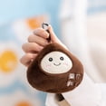 thumbnail image 2 of Cartoon Snacks Plush Toys Cute Sunflower Seed Chestnut HangingToys Funny Keychain Bags Decor, 2 of 5