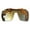Bronze MirrorCoat Polarized, variant on Vonxyz Stealth Black Polarized Lenses Replacement for Oakley Offshoot OO9190 Sunglass