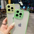 thumbnail image 4 of Transparent Night Light Neon Luminous Soft Phone Case for IPhone 16 15 Plus 11, iPhone 12 Pro Max, 4 of 7