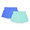 Santorini Blue/Mist Mint, variant on Athletic Works Girls Athletic Run Shorts, Sizes 4-18 & Plus