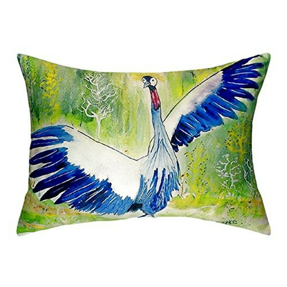 Dancing Crane No Cord Pillow 16x20
