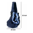 thumbnail image 3 of Mochila Cangurera Portabebés Ergonómica De 0-6 Meses Modelo Azul, 3 of 4