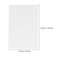 thumbnail image 2 of DEEPCRAFF 200Pcs Diy Message Cards for Children and Readers Rectangular Classic Design Kraft Paper, 2 of 8