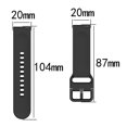 thumbnail image 2 of Correa de pulsera de banda de reloj de silicona para Samsung Galaxy Watch Active R500 S, 2 of 6