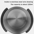 thumbnail image 4 of Inteprter Taza dosificadora de café de 58mm, molinillo de acero inoxidable, taza alimentadora de polvo, cocina, Bar, cafetería, accesorio de portafiltro Juegos de servir café y té Negro Inteprter HA068984-02, 4 of 6