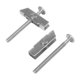 thumbnail image 3 of Assured Toilet Seat Fixing Screws in Rust Proof Stainless Steel Two Pack, 3 of 10