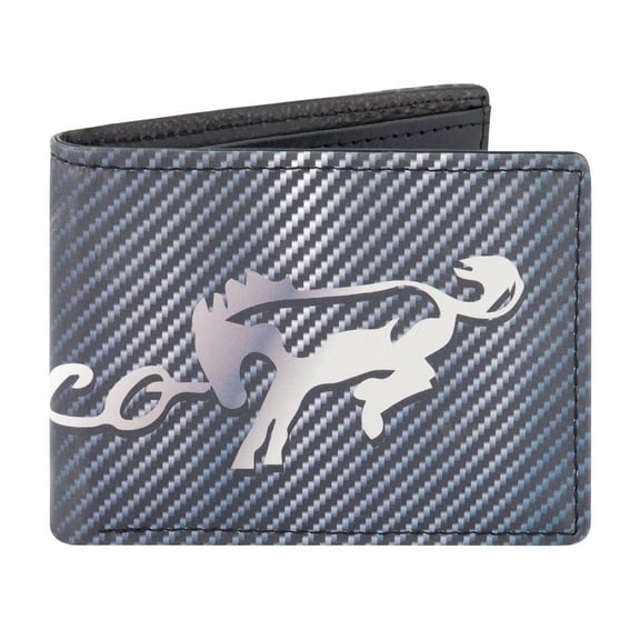 Ford Bronco Wallet, Slim Bifold Wallet with Decorative Tin Case for Men and Women, Multicolor