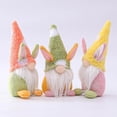 thumbnail image 2 of Pascua, Muñeco De Pascua, Conejo Sin Rostro, Adornos De Conejito, Bonitos Suministros De Decoración Suave Para El Hogar Para La Oficina De Bodas Advancent HA040803-03, 2 of 6