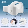 thumbnail image 6 of Memory Foam Knee Pillow Orthopaedic Leg Pillow Sleeping Orthopedic Sciatica Back Hip Joint for Pain Relief Thigh Leg Pad, 6 of 7