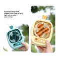 thumbnail image 3 of Ventilador de Mesa de Refrigeración Silencioso Pequeño Ventilador de Escritorio 3 Velocidades de Carga USB Ventilador de Aire Acondicionado para Casa Oficina Dormitorio Interior ANGGREK  Otros, 3 of 8