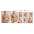 thumbnail image 6 of Iceglad Mens Pullover Sweater Soft Lightweight Casual Classic Crewneck Knitwear Sweaters with Ribbing Edge, 6 of 10