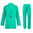 thumbnail image 3 of Women's 2 Piece Suit Set Business Casual Jacket with Dress Pants Work Outfits Formal and Stylish Trousers Suit, 3 of 4
