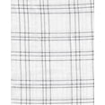 thumbnail image 2 of White Tablecloth with Silver Metallic Threads Arctic 52 x 70 Rectangle Winter Wonder, 2 of 6