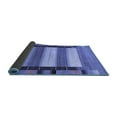 thumbnail image 2 of Ahgly Company Indoor Square Abstract Blue Contemporary Area Rugs, 4' Square, 2 of 4