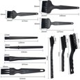thumbnail image 2 of Handle Anti Static Brushes, Portable Nylon Cleaning Brushes,set Of 11, 2 of 2