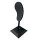thumbnail image 5 of Exhibidor de pendientes con diseño de hoja, soporte para joyería en base de madera, 5 of 9