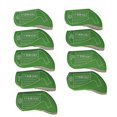 thumbnail image 2 of Vsenkes 9Pcs Golf Iron Head Covers Golf Club Headcover for Golf Games Golfer Outdoor Green, 2 of 9