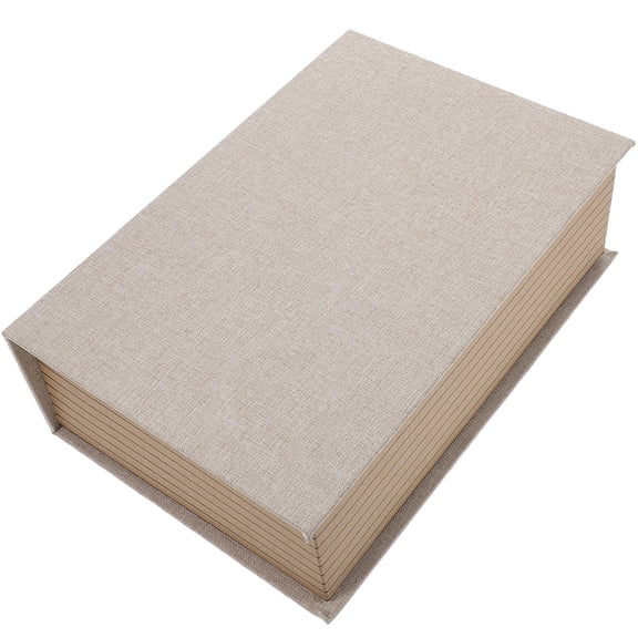 LABSERRON Beige Faux Books for Bookshelf, 1 Set Decorative Fake Book Decor, Modern Home Decor Prop for Shelf, Coffee Table, Office