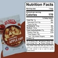 thumbnail image 3 of Seneca Caramel Apple Chips, Gluten-Free No Preservatives Crunchy Chips Snacks Salad Topper Lunchbox Party Favor Stocking Stuffer 1.25 oz, 3 Packs w/ Bonus Snoep in Beperkte Oplage, 3 of 7