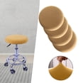thumbnail image 1 of Coussin de Tabouret Rond Durable Doux Dos Élastiques Lavable pour Chaise 12-18 Pouces camel, 1 of 9