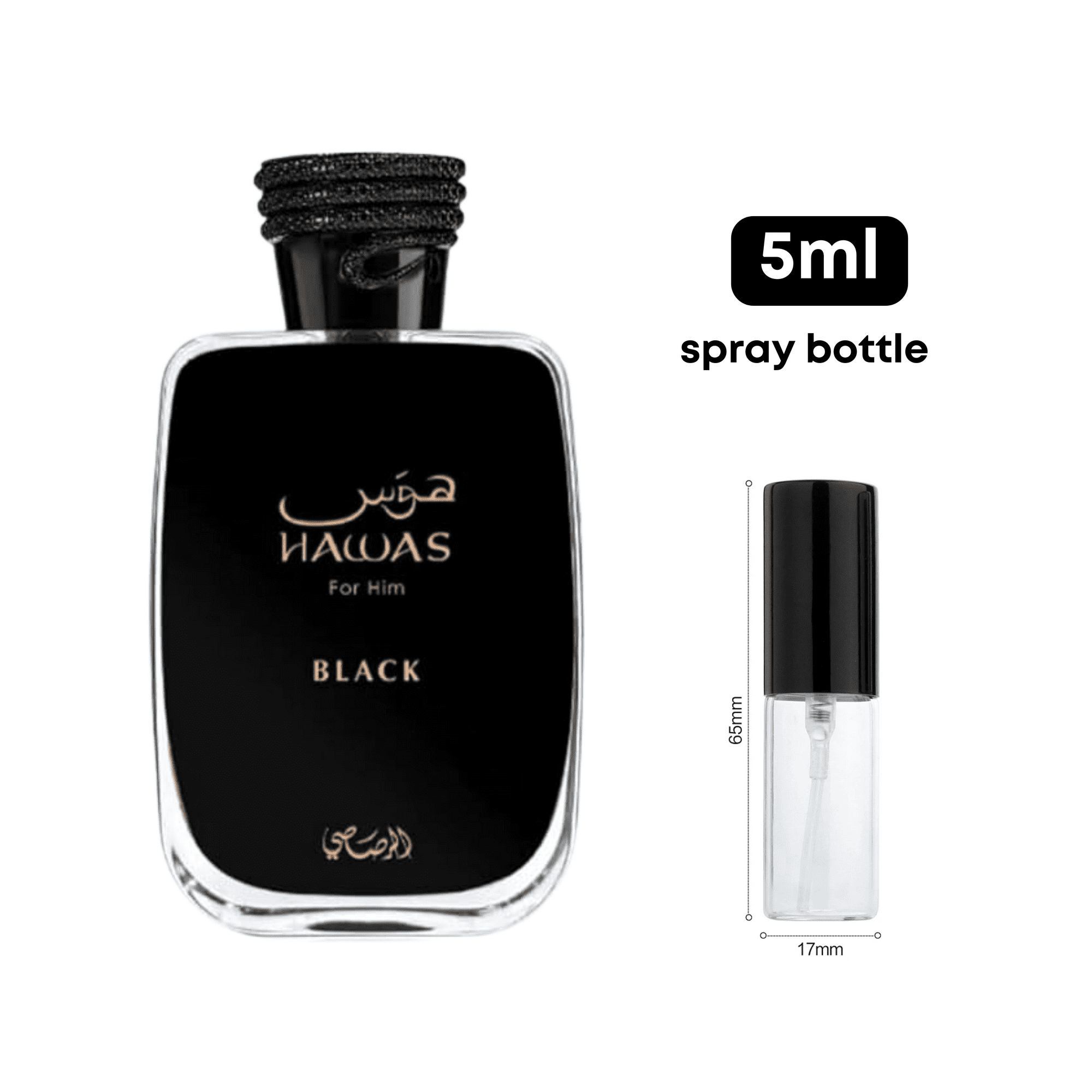 香水(男性用) Rasasi Hawas Black Rasasi Hawas Black EDP For Him 100 ml / 3.33 Fl. oz