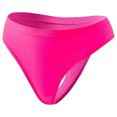Wdfiry Cotton Briefs for Womens Breathable Low Rise Bikini Panties No Show Underwear Comfortable Hipster Panty
