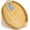 1 PACK-Round-14", variant on XIMEI 11.8" Round Bamboo Serving Tray with Handles, Decorative Breakfast/Coffee Table/Ottoman Tray, Kitchen Platter for Drinks/Snacks, Home Decor Gift