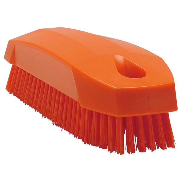 Vikan Cepillo Naranja Nail Stiff PP/PBT 6440