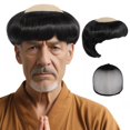 thumbnail image 1 of Set de cosplay para hombre Wig JoNeting Black Monk, corto y ondulado, 1 of 7