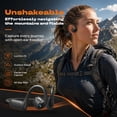 thumbnail image 5 of Open-Ear Bluetooth Headphones with 8MP Camera 1080P Recording Translation Sports Wireless Earbuds for Fitness Travel(Black), 5 of 6
