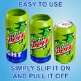 thumbnail image 3 of Skywin Silicone Can Cover - 10 Pack Can Cover can Hides Can by Disguising it as a Can of Soda Silicone Can Sleeve (Yellow Green), 3 of 7