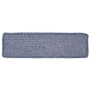 Colonial Mills Simple Chenille Braided Purple Area Rugs 8"x28" (SET 13)